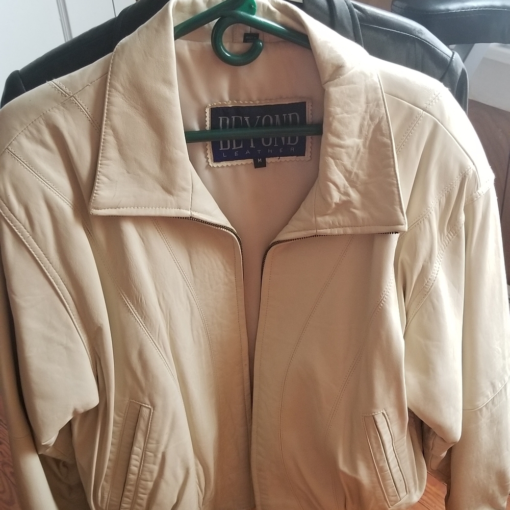 Leather jacket